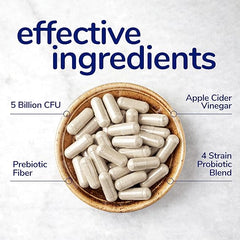 her own Probiotics for Women, 5 Billion CFUs with Prebiotics, Supports Healthy Digestion, 11 Strains, Gluten and Soy Free, Vegan, Non-GMO, 30 Capsules, 30 Servings