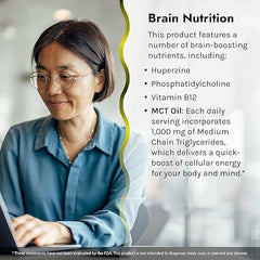 Irwin Naturals Double-Potency Ginkgo Biloba 240mg Extra Strength Brain Health Supplement - Enhance Memory, Mental Focus, Alertness, Concentration & Herbal Energy Booster - 60 Liquid Softgels