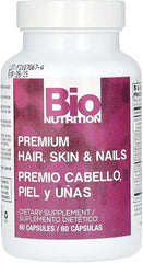 Bio Nutrition Premium Hair, Skin & Nails, 60 Capsules