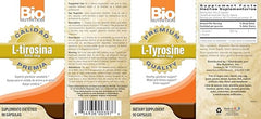 Bio Nutrition L-Tyrosine 500 mg 90 Caps