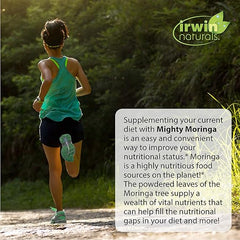 Irwin Naturals Mighty Moringa 1,000 mg with Chia, Coconut, Hemp, Avacado & Omega Superfoods - 60 Liquid Softgels