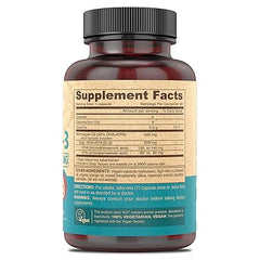 DEVA Nutrition Vegan Omega-3 DHA-EPA, from Micro Algae, Delayed Release, 90 Vegan Capsules, 1-Pack