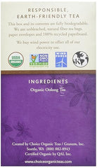 Choice Organic, Oolong Tea, 16 ct