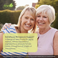 Irwin Naturals EstroPause Menopause & Women's Health Support Supplement - Powerful Herbal & Mineral Blend with Calcium, Magnesium, Black Cohosh, Chaste Tree - Enhanced Absorption - 80 Liquid Softgels