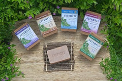 Auromere Ayurvedic Bar Soap, Himalayan Rose - Eco Friendly, Handmade, Vegan, Cruelty Free, Natural, Non GMO (2.75 oz), 1 pack
