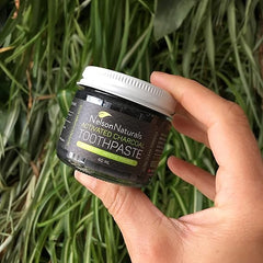 Nelson Naturals Activated Charcoal Toothpaste 3.3 oz- Peppermint