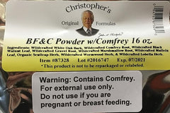 Christopher's Original Formulas BF and C Powder with Comfrey