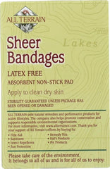 All Terrain Bandage Sheer 3/4In X 3In 40 Ct
