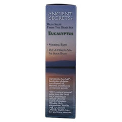 Ancient Secrets Bath Salts From The Dead Sea, Eucalyptus, 16 Ounce