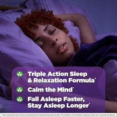 Natrol Advanced Sleep Melatonin + 5HTP, 6mg, Calming Sleep Aid for Restful Sleep, 60 Time-Release Tablets, 60-Day Supply