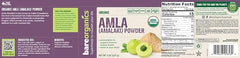 BareOrganics Amla, Indian Gooseberry & Superfood Powder, Dietary Supplement, 8 Oz