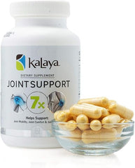 Kalaya 7X Joint Support Supplement - Designed by Medical Professionals - for Joints, Bone Health, and Muscle Support - with Turmeric, Collagen, and Vitamin C - 60 ct