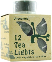 760860020364-ALOHA BAY-Tealight Unscented Eco-O Green