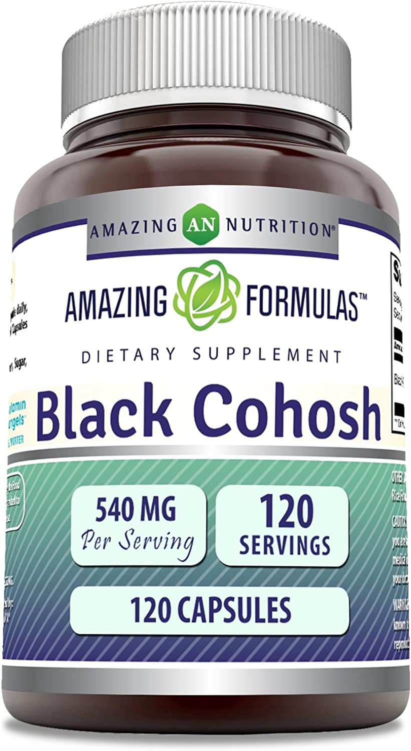 810180021395-AMAZING NUTRITION-Amazing Formulas Black Cohosh 540 mg