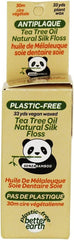 860203001378-SENZACARE-Natural Silk Dental Floss Tea Tree Oil 33yrd