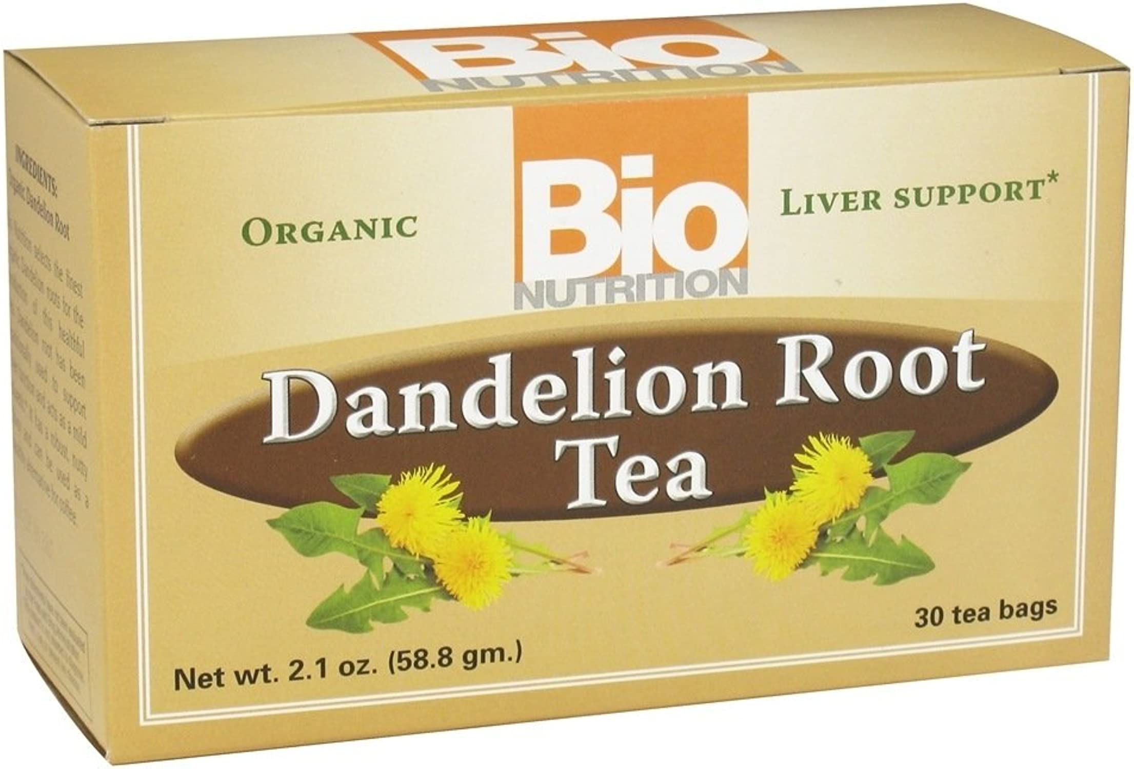 854936003457-BIO NUTRITION-Dandelion Root Tea