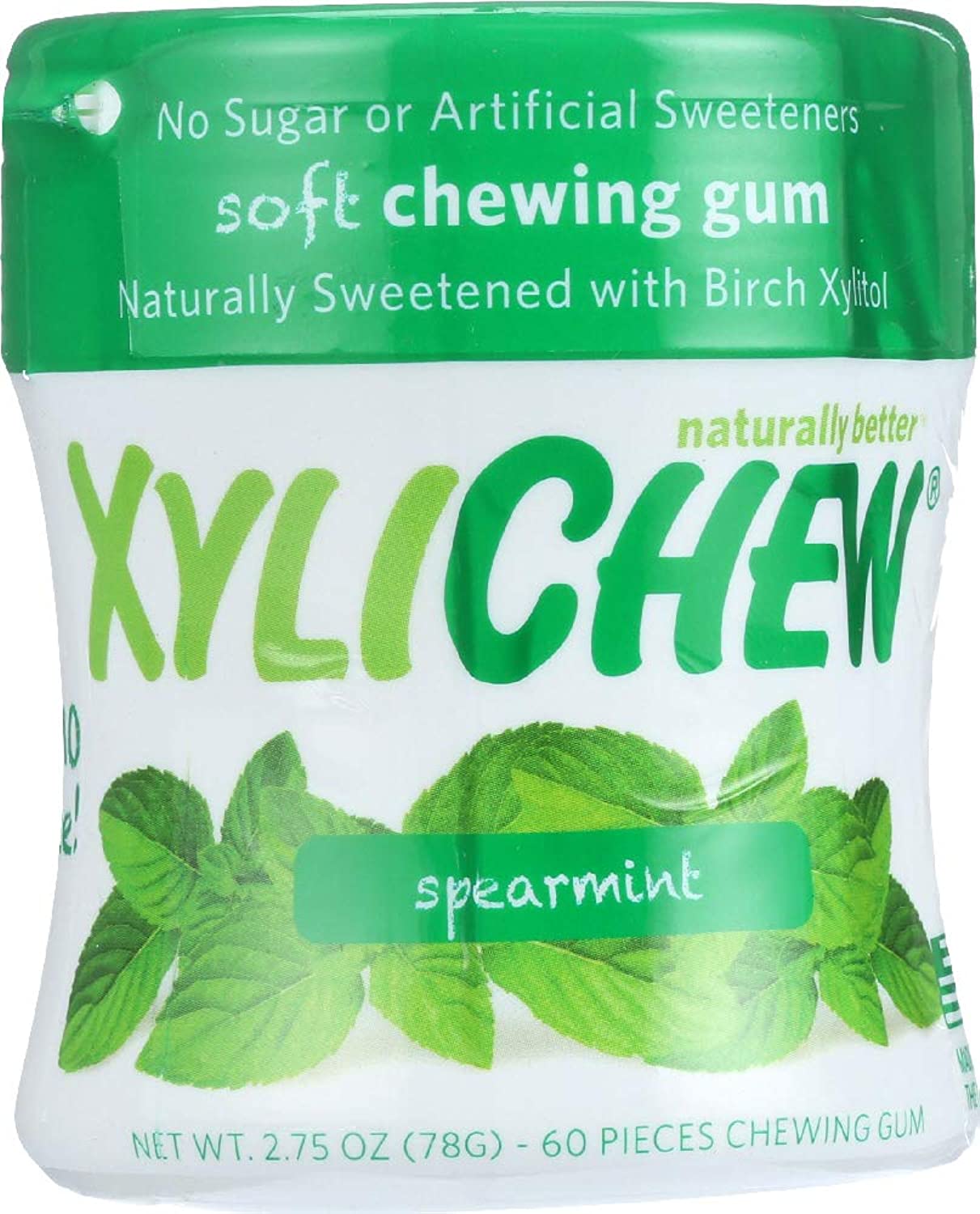 851844005030-XYLICHEW-XyliChew Gum Spearmint Jar