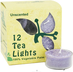760860020357-ALOHA BAY-Tealight Unscented Eco-O Violet