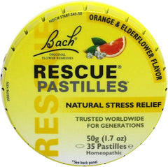 741273014515-BACH FLOWER ESSENCES-Rescue Remedy Pastilles Orange