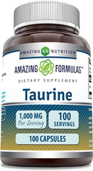 810180020886-AMAZING NUTRITION-Amazing Formulas Taurine 1000 mg