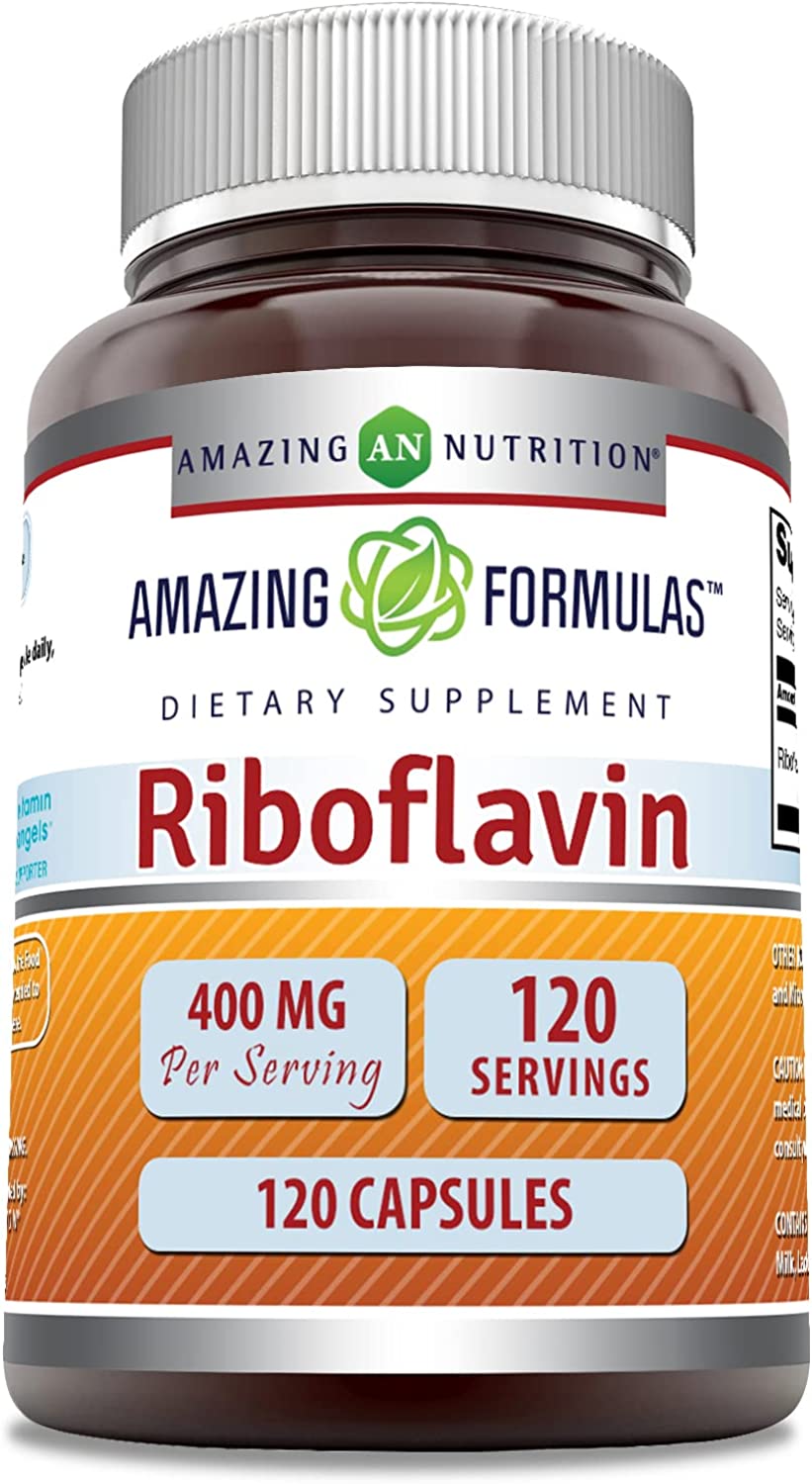 810180029360-AMAZING NUTRITION-Amazing Formulas Riboflavin 400 mg