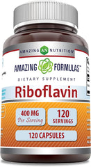 810180029360-AMAZING NUTRITION-Amazing Formulas Riboflavin 400 mg