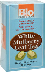 854936003549-BIO NUTRITION-White Mulberry Leaf Tea