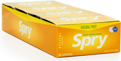 700596100633-SPRY-Spry Chewing Gum 100% Xylitol Sweetened Blister Pack Fruit Tray