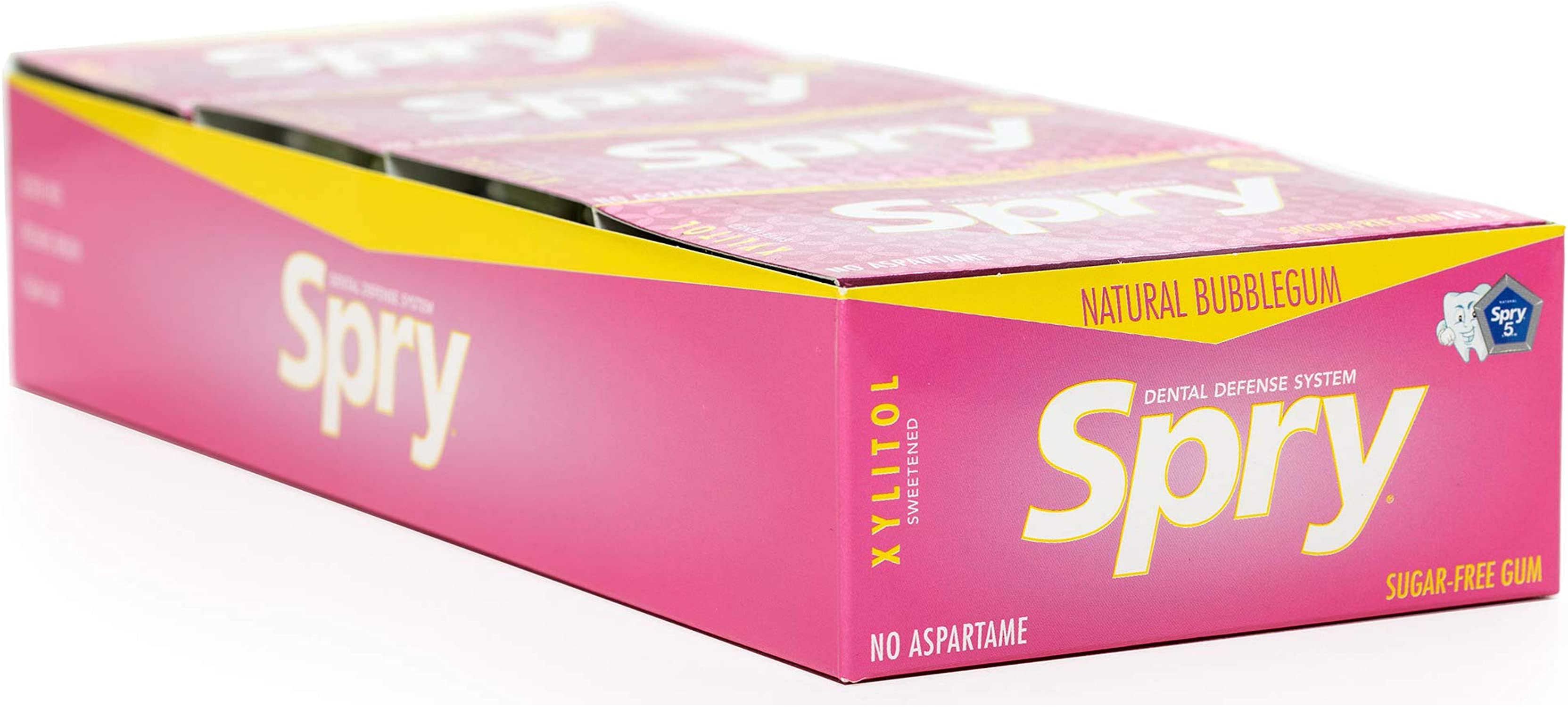 700596100688-SPRY-Spry Chewing Gum Blister Pack - Bubble Gum (10 Pcs)