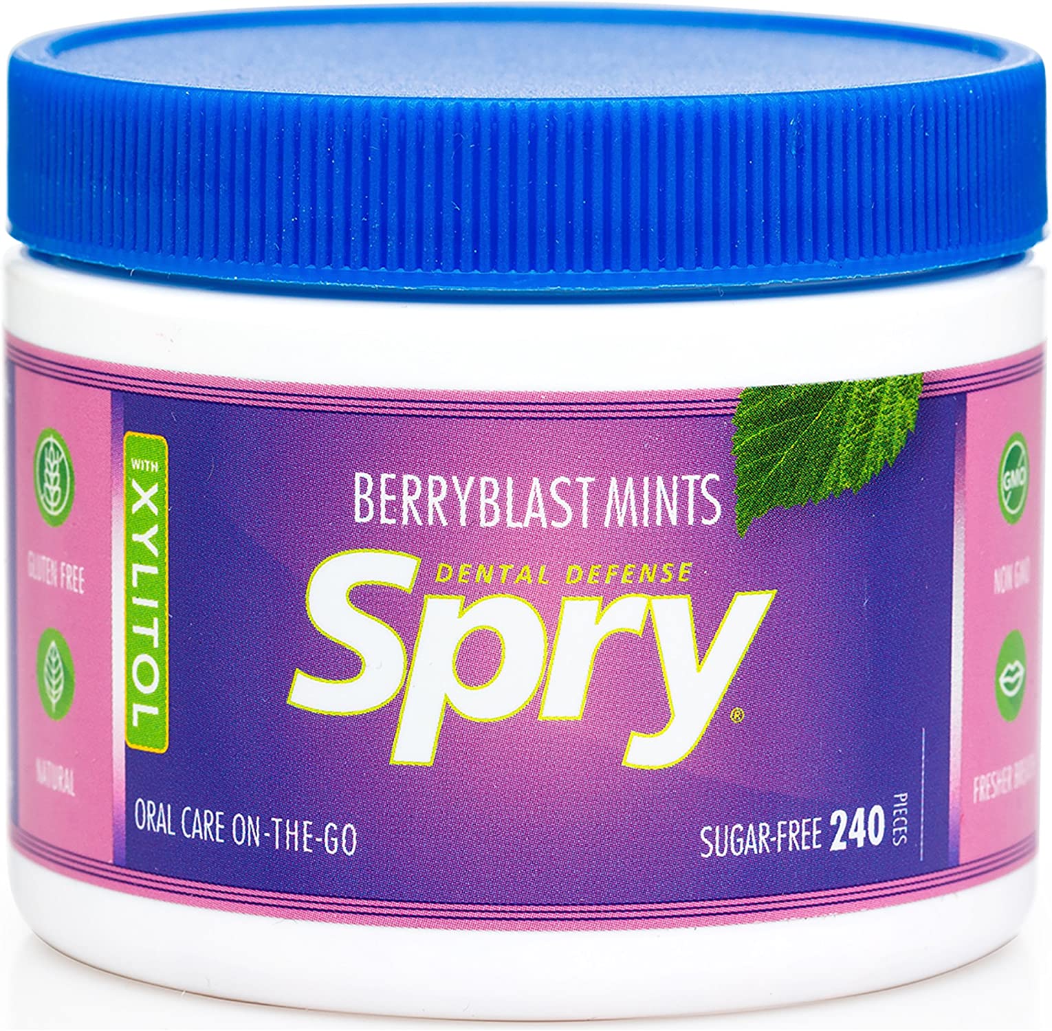 700596000087-SPRY-Spry Mints 100% Xylitol Berry